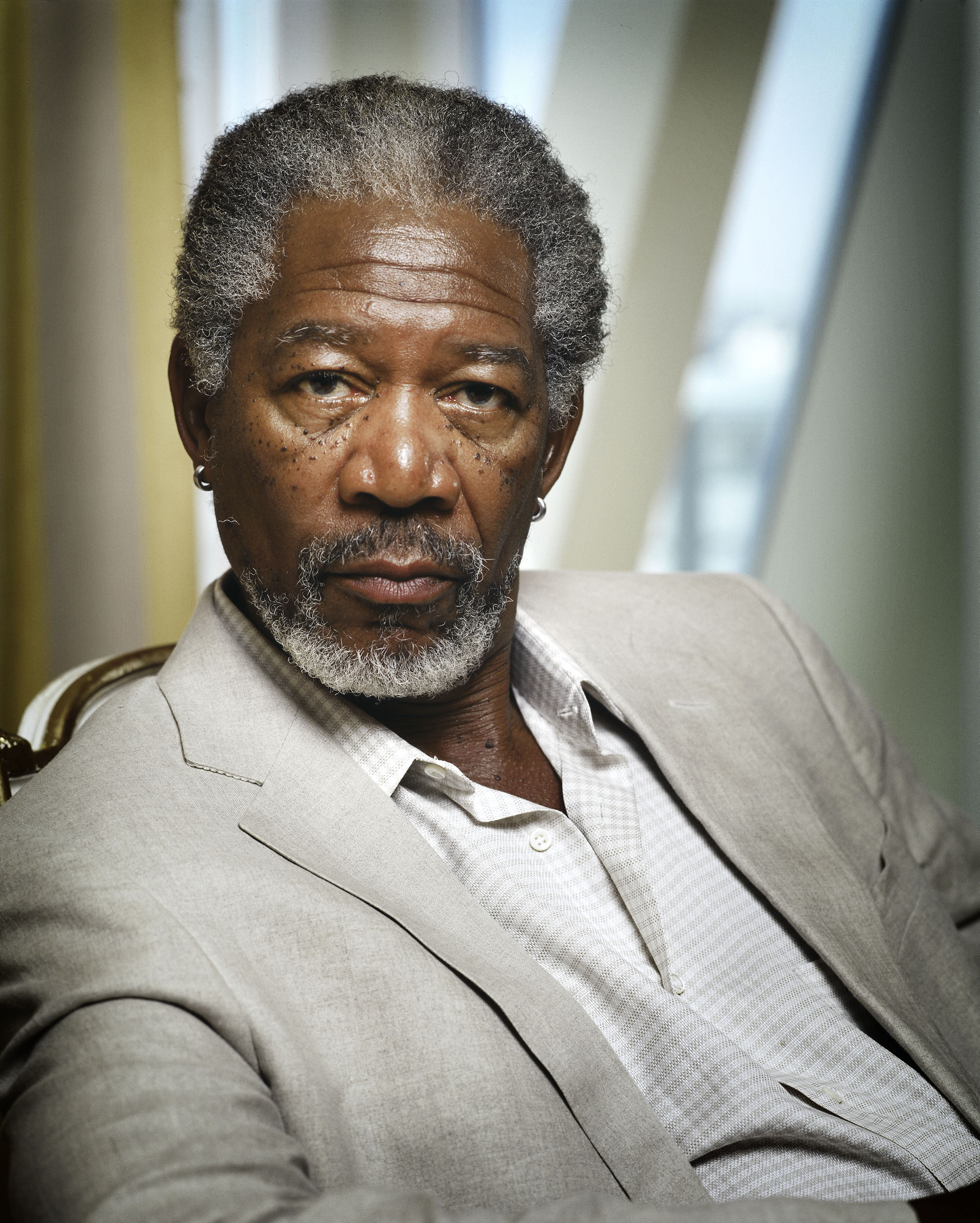 Portrait des Schauspielers Morgan Freeman