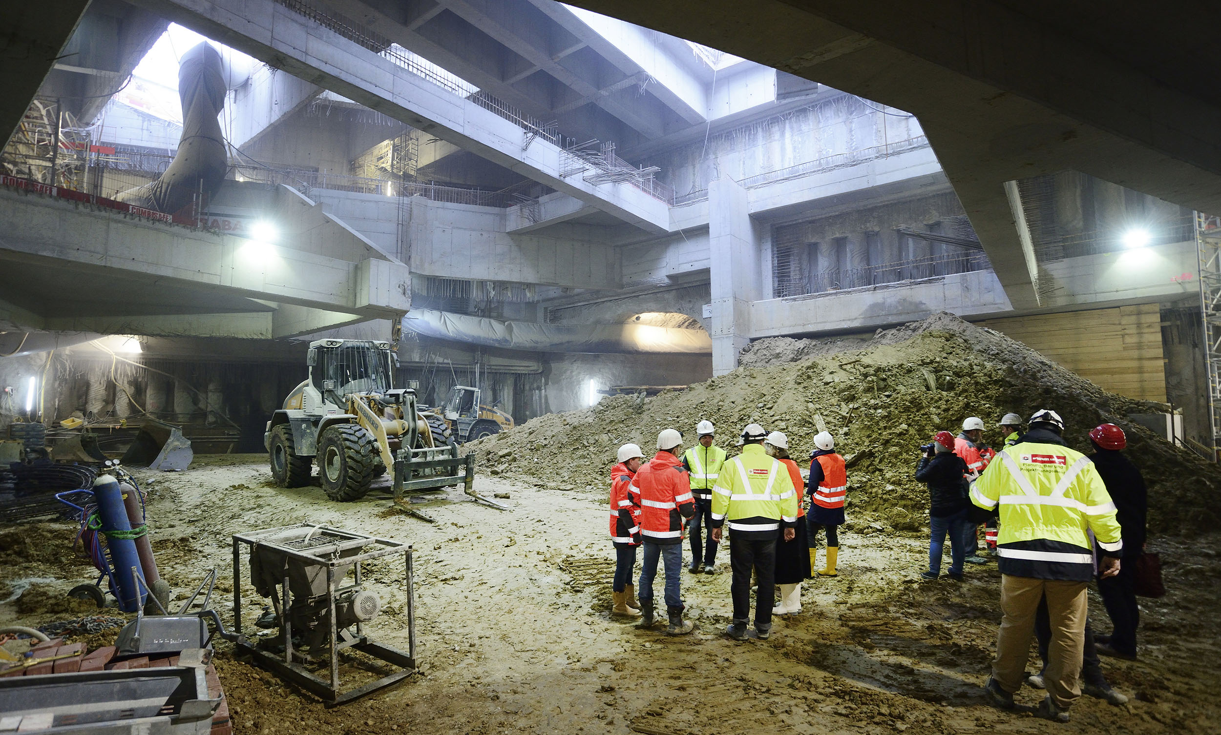 U-Bahn-Baustelle